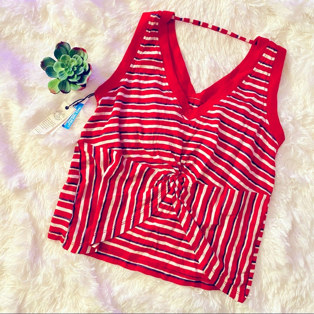Treasure & Bond Striped & Cropped Tank Top NWT!!!